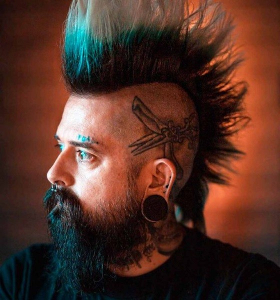 Punk Prince Skullet Haircut