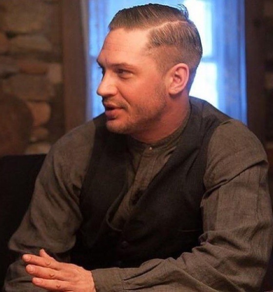 Side Part Tom Hardy Haircut