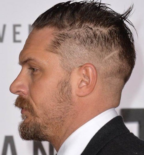 Spiked Fade Tom Hardy Haircut