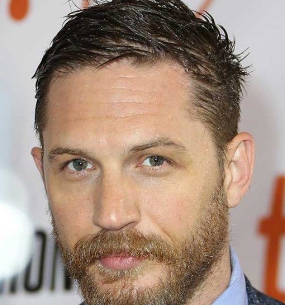 Tom Hardy Piecey Haircut