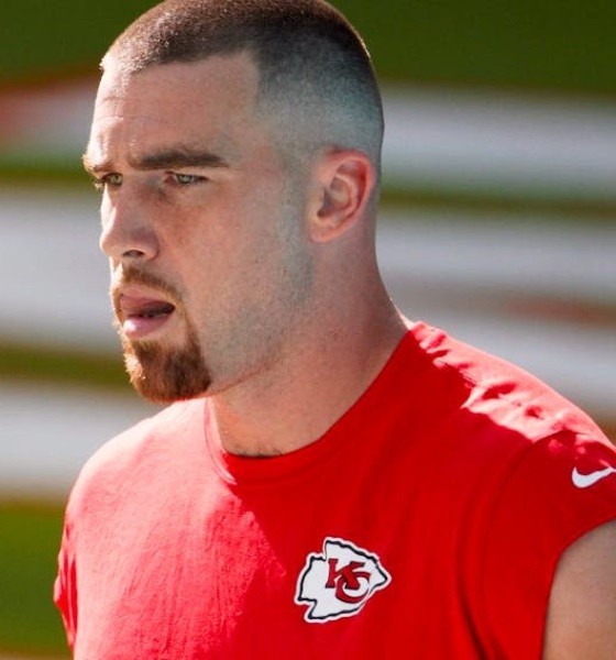 Travis Kelce Buzz Cut