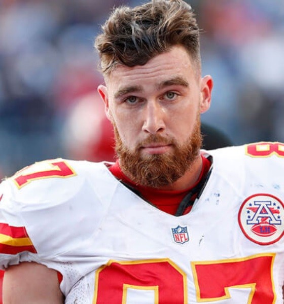 Travis Kelce Messy Haircut