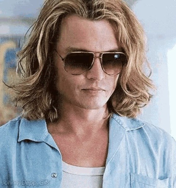 Johnny Depp Blow Haircut