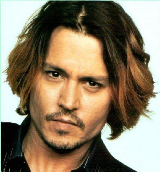 Johnny Depp Medium Length Haircut