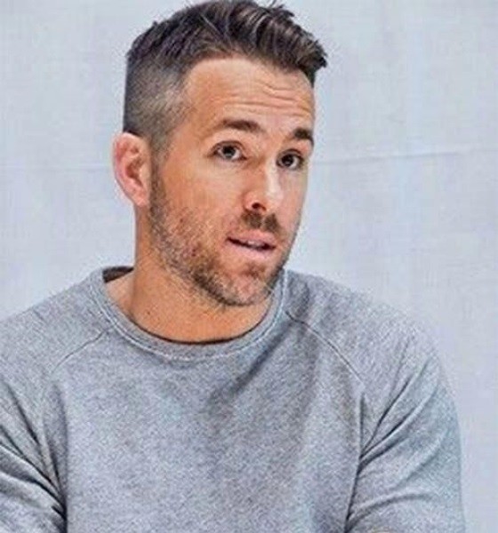 Ryan Reynolds High And Tight Haircut