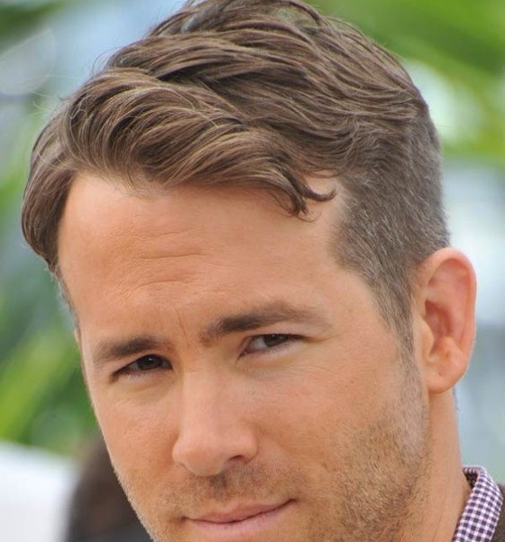 Ryan Reynolds Suave Fade Haircut