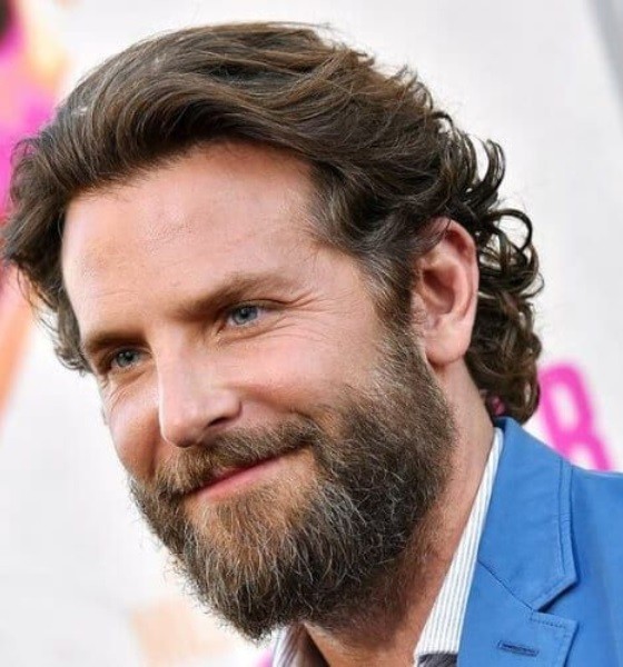 Bradley Cooper Classic Wavy Haircut