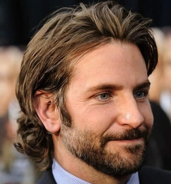 Bradley Cooper Layered Edgy Haircut
