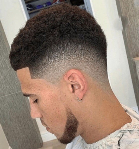 Devin Booker Slicked Back Undercut