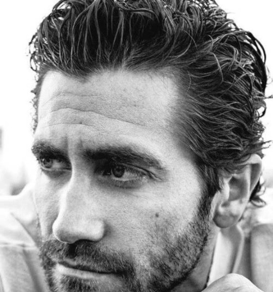 Jake Gyllenhaal Curly Natural Haircut