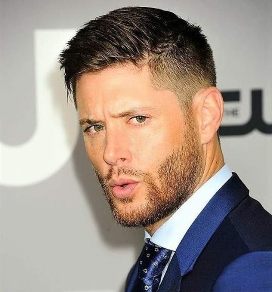 Jensen Ackles Fade Haircut