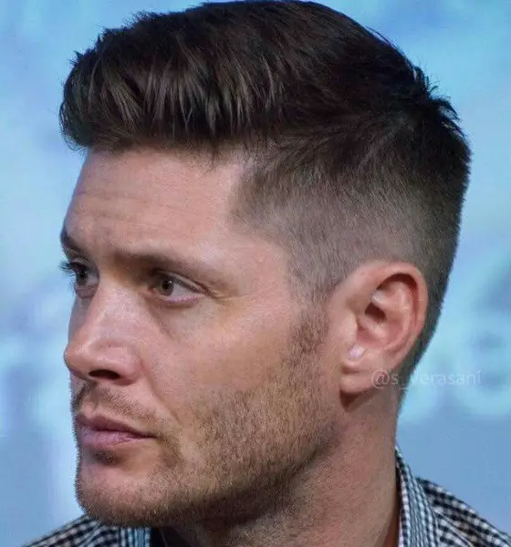 Jensen Ackles Quiff Haircut