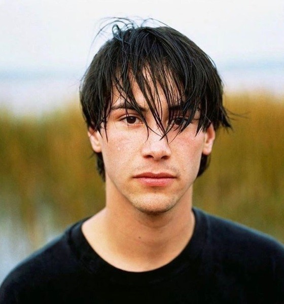 Keanu Reeves 90s Hairstyle