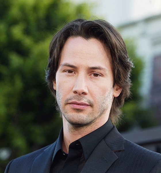 Keanu Reeves Choppy Haircut