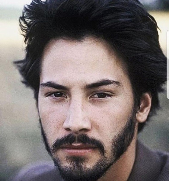 Keanu Reeves Handsome Short Haircut