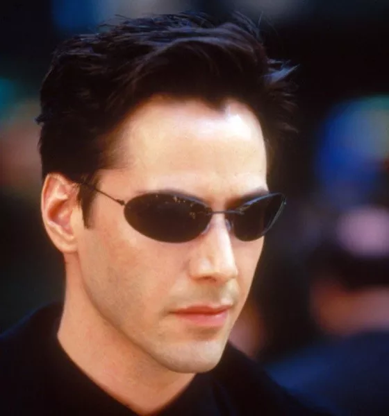 Keanu Reeves Textured Quiff Haircut