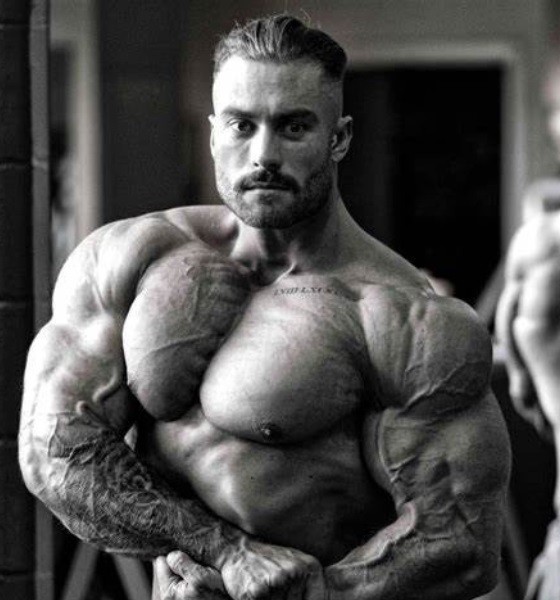 Chris Bumstead Mustache Haircut photo