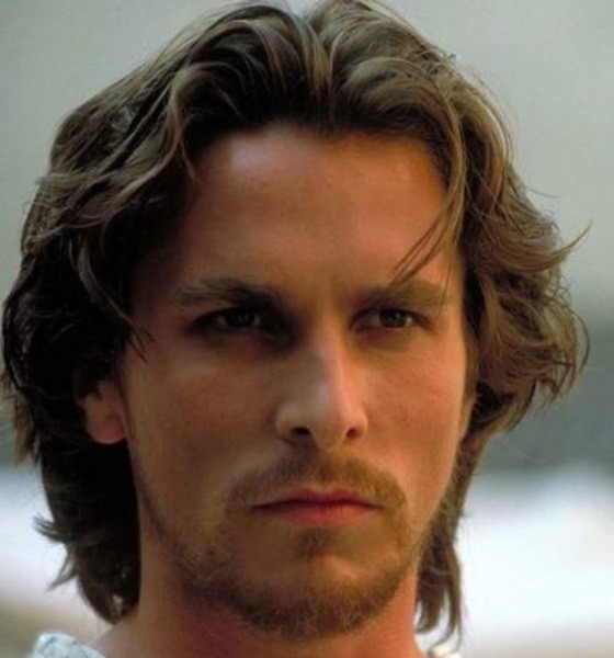 Christian Bale Frizzy Long Haircut photo