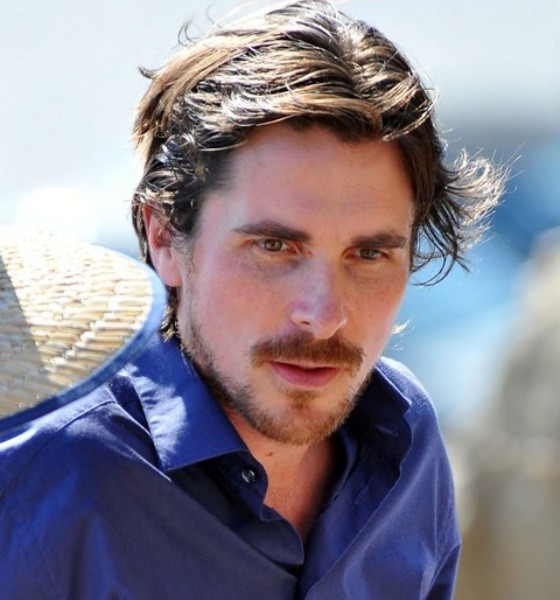 Christian Bale Messy Haircut photo