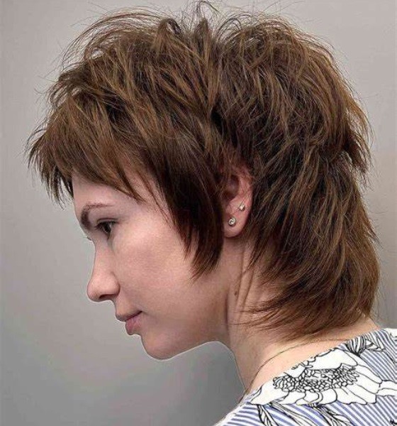 Mullet Wolf Haircut photo
