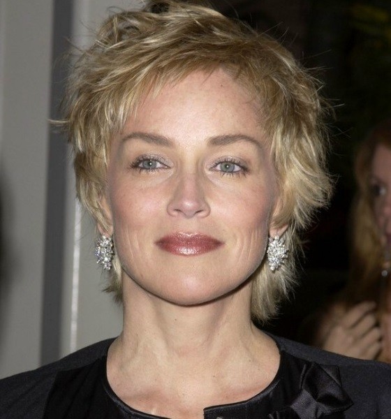 Sharon Stone Pixie Cut photo