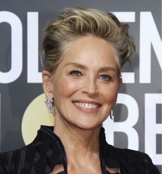 Sharon Stone Short Mop Top Haircut photo