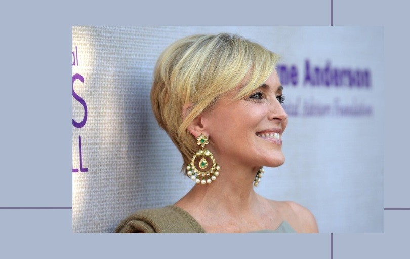 sharon stone haircuts photo