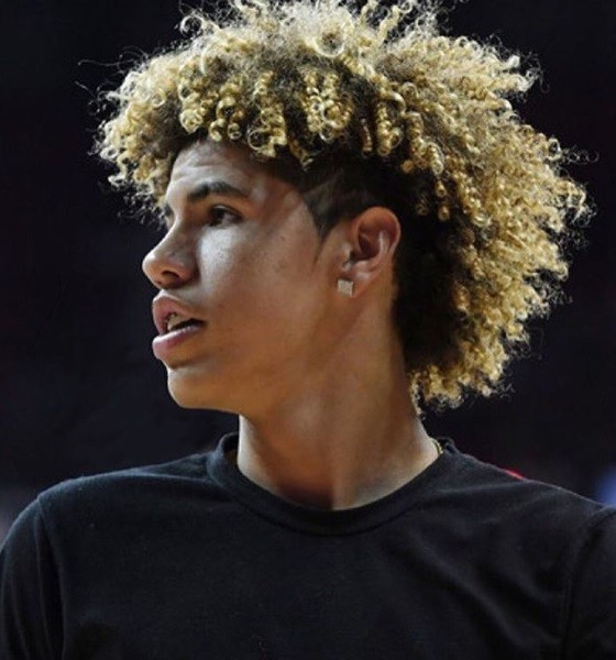 Lamelo Ball Blonde Ambition Haircut photo