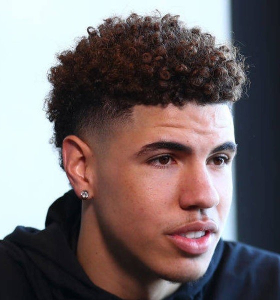 Lamelo Ball Short and Curly Haircut photo