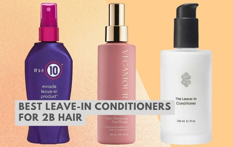 best leave-in conditioners for 2b hair