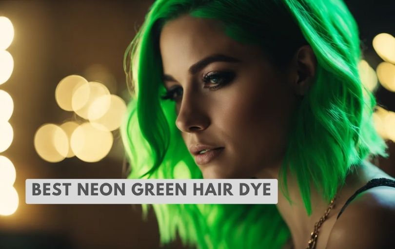 best neon green hair dye