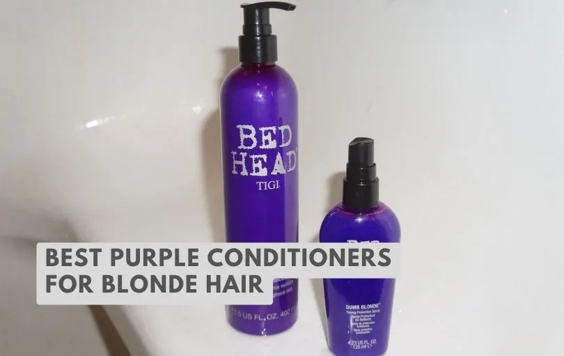 best purple conditioners for blonde hair