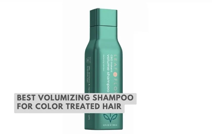best volumizing shampoo for color treated hair