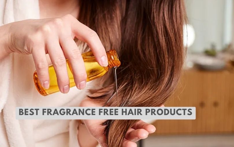 best fragrance free hair products