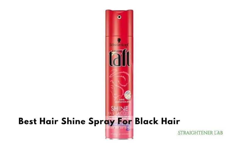 best hair shine spray for black hair