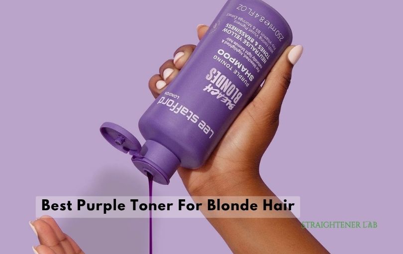 best purple toner for blonde hair