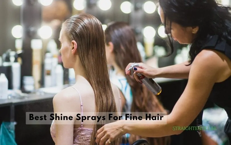 best shine sprays for fine hair